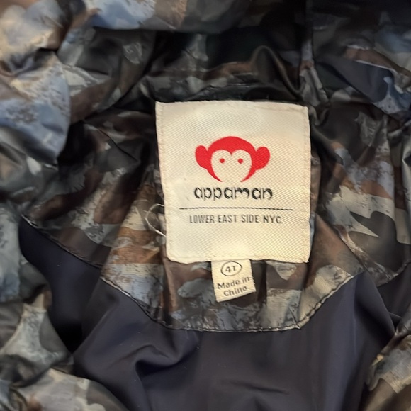 Kids Appaman down puffer 4t - Picture 2 of 5